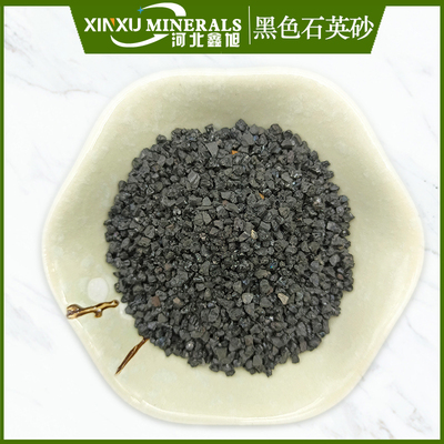 黑色石英砂
